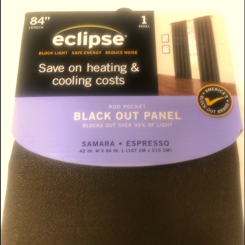 COPY - Black out panel curtains